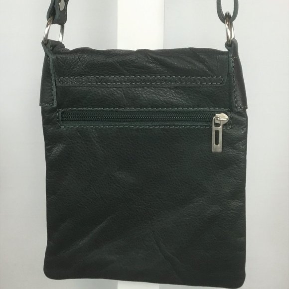 I Medici Green Leather Purse - Picture 2 of 7